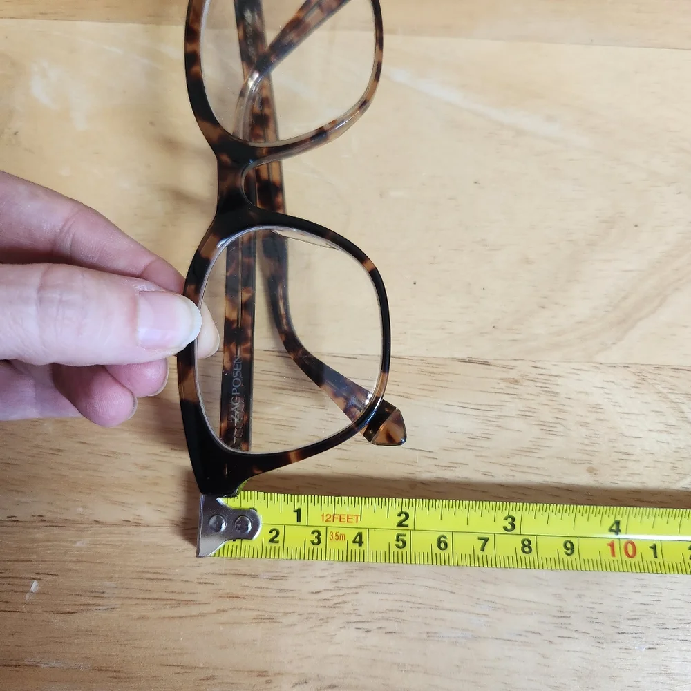 ZAC POSEN BESHKA CAT EYE GENUINE AMERICAN DESIGNER TRENDY EYEGLASS FRAME/GLASSES